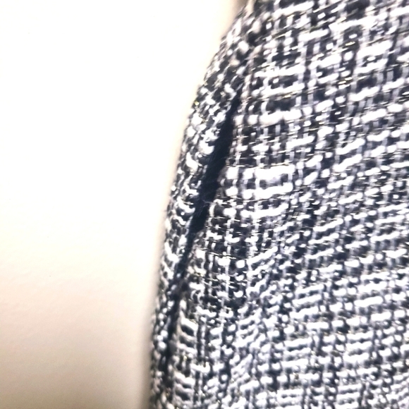 Solitaire Anthropologie Size 14 Tweed Pearl Lined Formal Event Dress W/ … - Picture 7 of 9